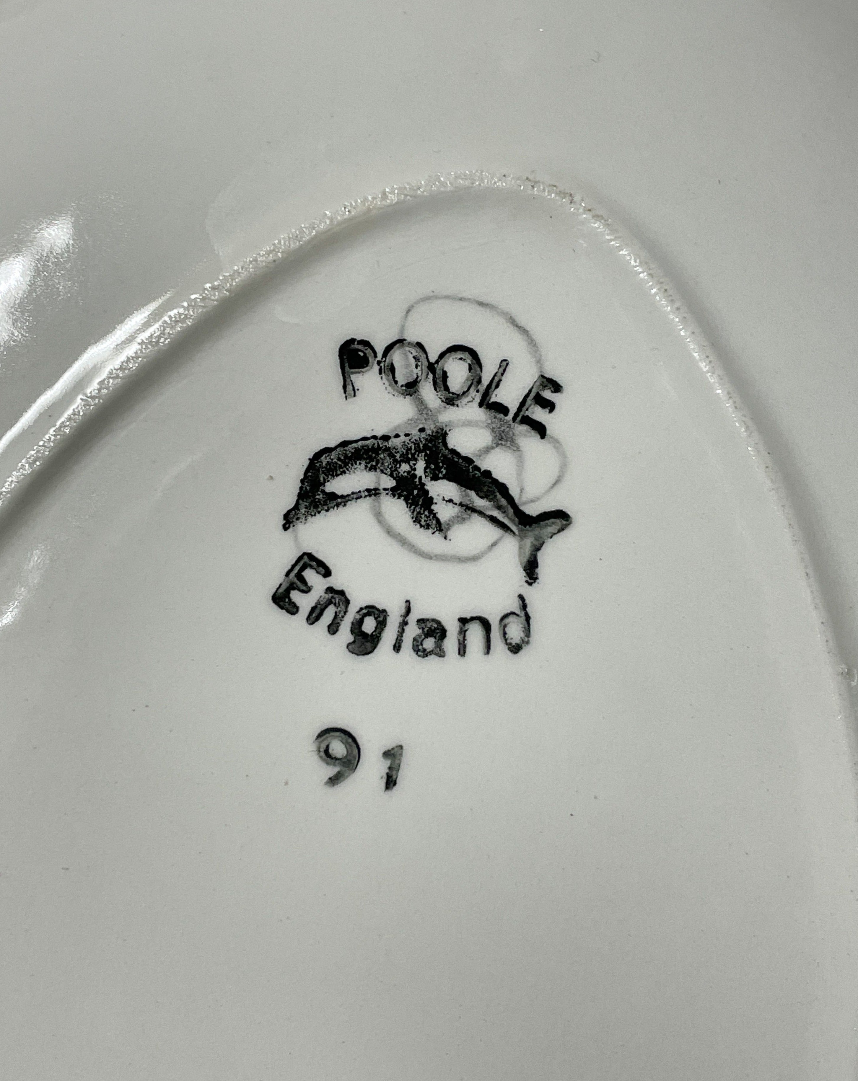 Poole Pottery England 91 Aardwerk Schotel